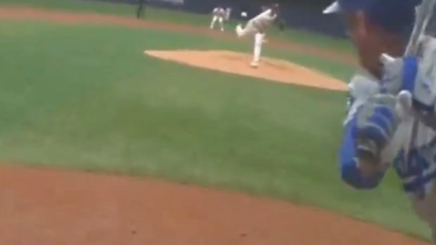 MLB Fans Were Blown Away By This View of Yu Darvih’s 95-MPH Pitch With Movement vs. Dodgers  